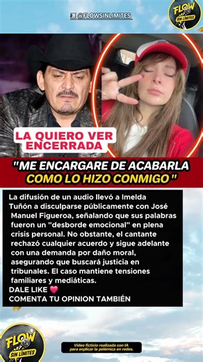 José Manuel Figueroa rechazadisculpas y va con todo contra Imelda Tuñon