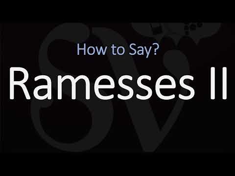 How to Pronounce Ramesses II? (CORRECTLY) Pharaoh of Egypt Pronunciation