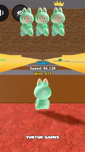 Labubu vs Speed Challenge 😎
