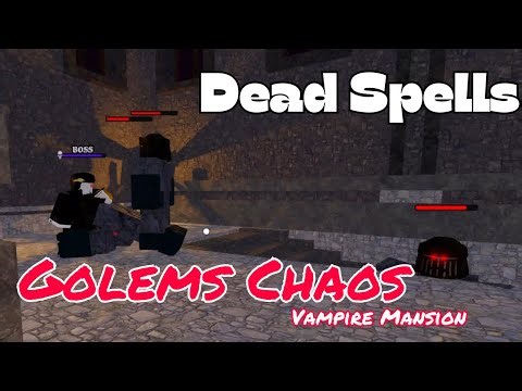 🔥 Vampire Mansion Under Siege! Wild Golems vs Elder Vampire | Dead Spells Chaos