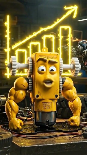 ¿Por qué este Motor Amarillo es el Rey de la Robótica? 🤖