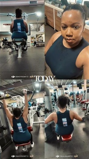 Focusing on my back muscles. I like these machines to work on my back. #HergieWorld #Back