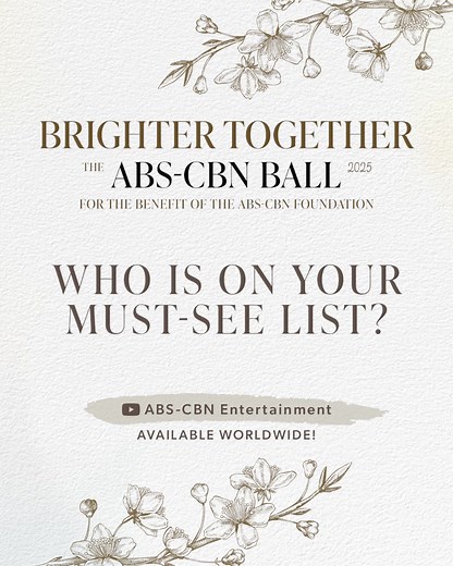 ABS-CBN Ball 2025: Red Carpet Special Livestream Details