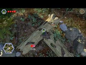 Lego Jurassic World. The Fast Build Red Brick. Spinosaurus Territory, Jurassic Park III.