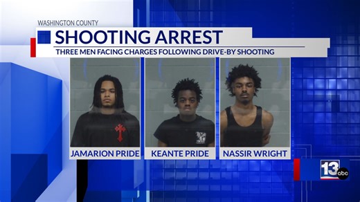 Three men charged after shooting incident and fleeing law enforcement in Chipley