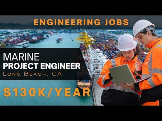 Engineering Jobs: Project Engineer – Marine Construction | Long Beach, CA | Karleen Pagan