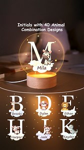 1.1M views · 4K reactions | Fantasy Star Cloud Cute Forest LED Night Light, Customized Initials, Wooden Base, Children's Room Decoration, Good Birthday Gift. | Callie Gifts | Facebook