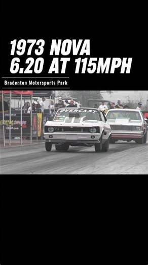 1973 Chevy Nova Drag Racing #cars #chevy #nova #dragrace #racing #reels #shorts #video #fyp