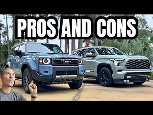 Kinda Glad I Sold Ours...Toyota Land Cruiser vs Sequoia TRD-Off-Road