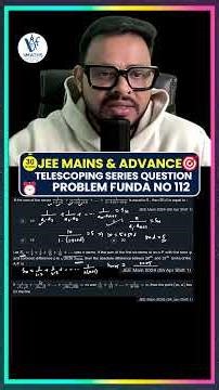 JEE Main 2024 | Telescoping Series Question 🔥 | Find 50d | 09 April Shift 1#shorts