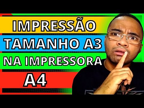Como FAZER IMPRESSÃO A3 Em IMPRESSORA A4? Como IMPRIMIR A3 Em IMPRESSORA A4? Como FAZER IMPRESSÃO A3