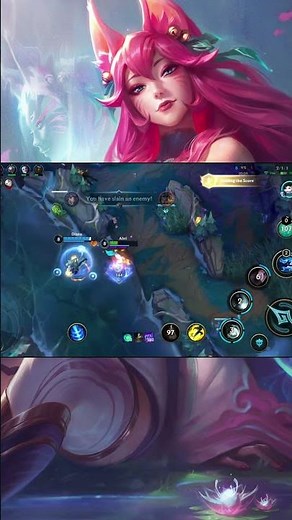 INSANE DAMAGE SPIRIT BLOSSOM AHRI MONTAGE // WILD RIFT #leagueoflegends #wildrift #ahri