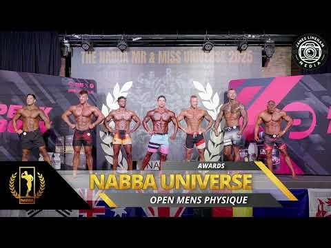 🔥 NABBA Mr & Miss Universe 2025 | Open Men’s Physique Results – Who Becomes the Next Legend? 💪🌍