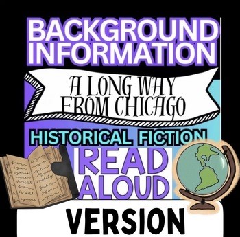 A Long Way From Chicago Read Aloud Introduction | No Prep PowerPoint Lesson