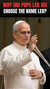115K views · 3.6K reactions | ️ Why Did Pope Leo XIV Choose the Name...