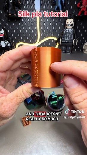 Achieve Shiny Silk PLA with Calibration Prints Tips