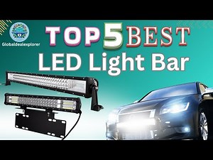 Top 5 Best LED Light Bars 2025 🔥 Off Road, Truck & Car LED Bar Review #LEDLightBar