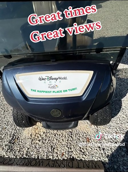 Most magical place on turf!! #disney #golf #disneygolf #disneyworld #arnoldpalmer