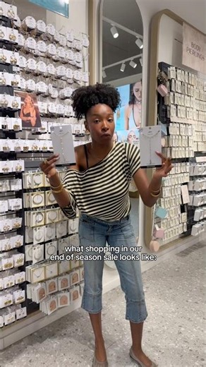 Us shopping our End of Season Sale 👀🤝🏼 Pop into our stores and find your favs!