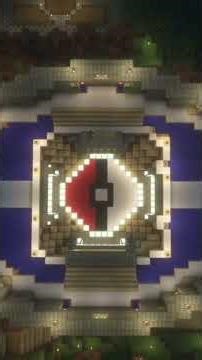 Charizard Transforms! Minecraft Pokemon Stadium & City Reveal! #shorts