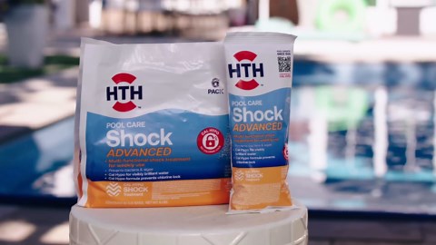 HTH 67084 Pool Care Algae Guard Advanced, All Algae Eliminator for Swimming Pools - Fast-Acting, Destroys & Prevents Green, Black & Mustard Algae, Keeps Pool Water Crystal Clear, 32 fl oz