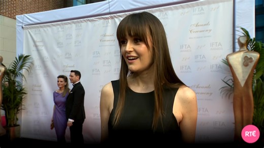 KIN's Clare Dunne, who is nominated for Lead Actress in a Drama, told RTÉ ahead of the ceremony that while she has won a couple of IFTAs previously, she has never attended to collect her award in person | Follow live for red carpet action and all the winners: https://rte.ie/b/1444719 | Entertainment on RTÉ