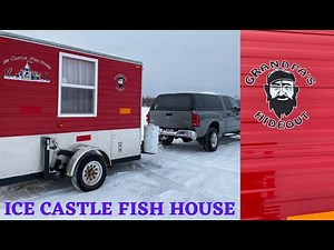 What’s inside of Ice Castle/ Grandpa’s Hideout? Ice Fishing 2021/ Catch of the day/ Fish fry dinner.