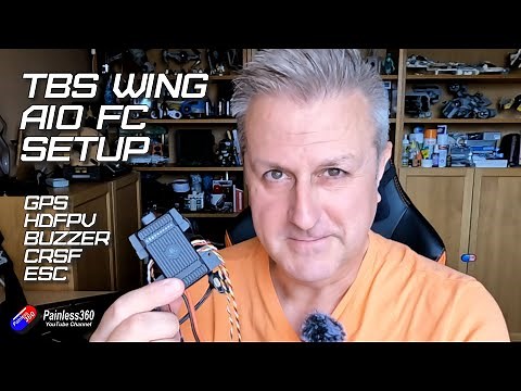 TBS AIO Wing FC Wiring and Setup Basics for INAV