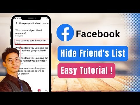 How to Hide Friends List on Facebook !