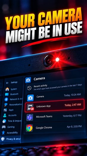 Is Someone Using Your Webcam? Check This Windows 11 Setting 👀