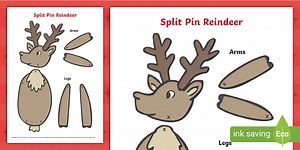 Split Pin Reindeer