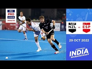FIH Hockey Pro League 2022-23: New Zealand vs Spain (Men, Game 1) - Highlights