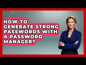 How To Generate Strong Passwords With A Password Manager? - Ultimate Life Hacks