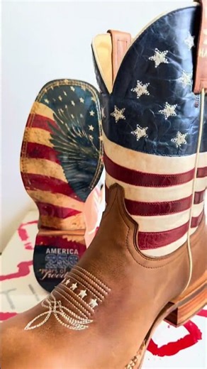 America 250 years of freedom western cowboy boots. #cowboyboots #westernboots #boots #western