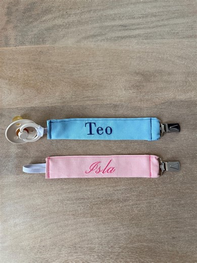 Personalize Pacifier Clip - Etsy