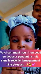 2.6K views · 42 reactions | Voici comment nourrir un bébé en douceur pendant la nuit, sans le réveiller brusquement ni le stresser.  #sante #vue #virralvideo | Bébéchou | Facebook