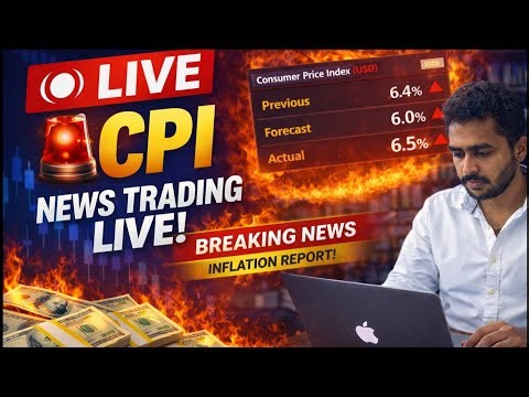 Live CPI News gold and crypto scalp trading in Tamil l #forextrading #livetrading #cryptotrading