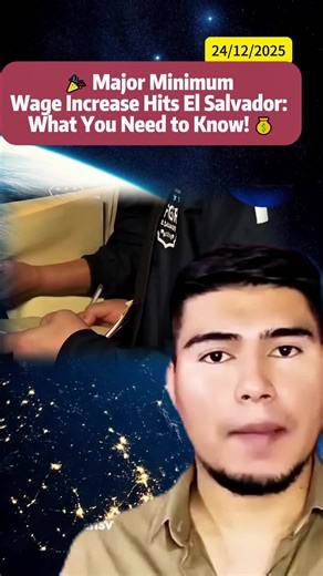 🎉 Major Minimum Wage Increase Hits El Salvador: What You Need to Know! 💰 #MinimumWage #ElSalvador #CurrentAffairs #LaborRights #fyp #foryou #tiktok #Erick #fypシ #erickguzmansv #longervideo #pov #capcut_edit #viral #story #storytime #Guzman
