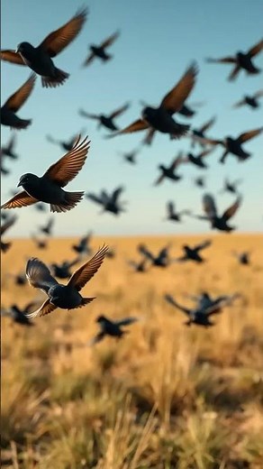 why do birds suddenly appear