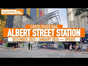 Brisbane Cross River Rail — Albert Street Station — December 2025 / January 2026