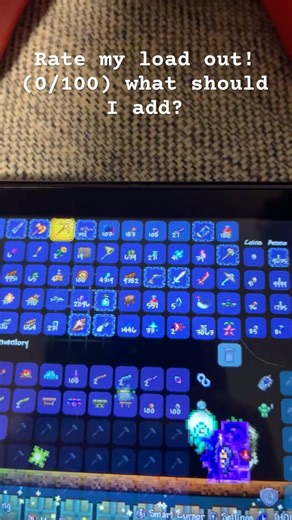 Rate my load out!terraria: 2 #terraria #gaming