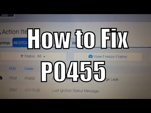 P0455 EVAP System leak Detected- Large Leak "How to Fix" Chrysler 300