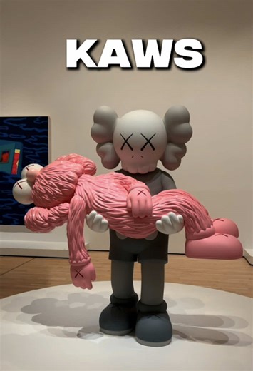 This art exhibit is the way to go if you need something to do in SF! Open now til May 3rd, 2026! 📍SF MOMA #sfmoma #kaws #sanfranciso #artexhibit #thingstodoinsf