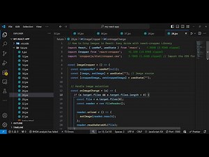 Build a React.js Image Cropper Editor With Live Preview Using Cropper.js Library in Browser