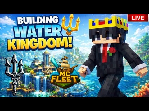 MCFleet Water Kingdom Level NEXT 😎 | MCFleet Server Live‪@McFleetDotNet‬ #minecraft #mcfleet