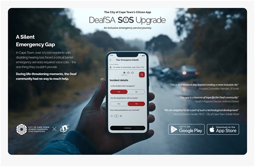The City of Cape Town’s Citizen App: DeafSA SOS Update