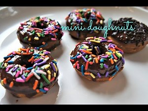 How to Make Mini Nutella Glazed Doughnuts