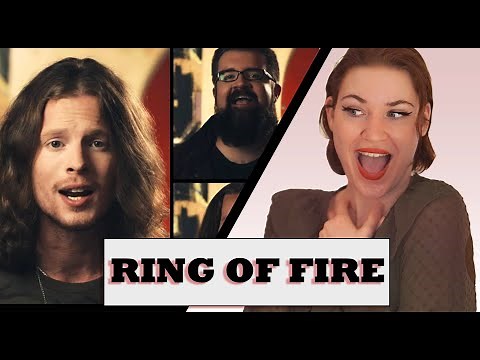 VOCAL COACH REACTS - HOME FREE FT. AVI KAPLAN - Ring Of Fire