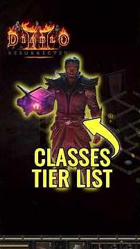 Diablo 2 Resurrected 2026 Class Tier List Explained #diablo2resurrected