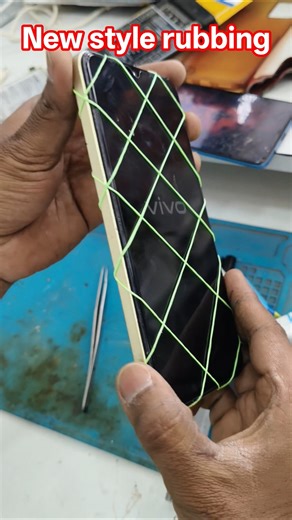 Vivo Y35 Display Replacement 🔥 Perfect Tight Fix Using Rubber Bands #smartphone